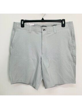Callaway Men's 36 Shorts Flat Front Performance Golf Short Grey Gray 36